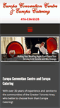 Mobile Screenshot of europaconventioncentre.com